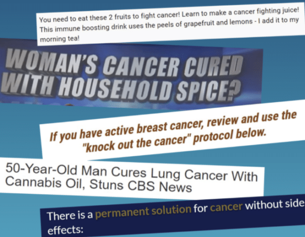 Cancer Misinformation Harms People